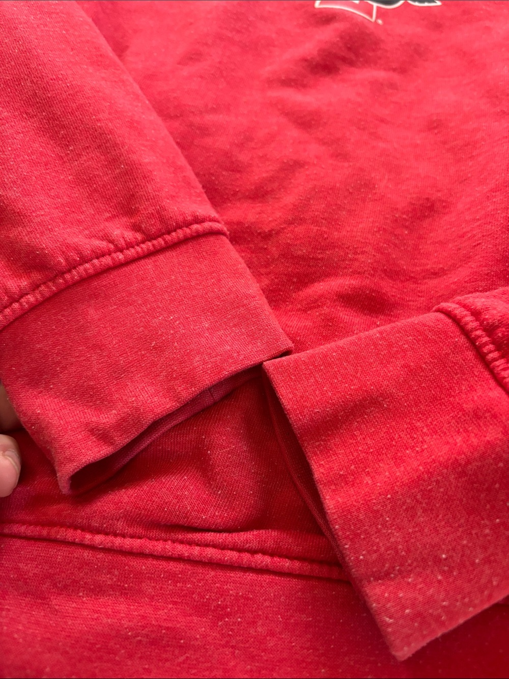 Rivalry Threads Red Pullover Sweatshirt - Picture 3 of 5